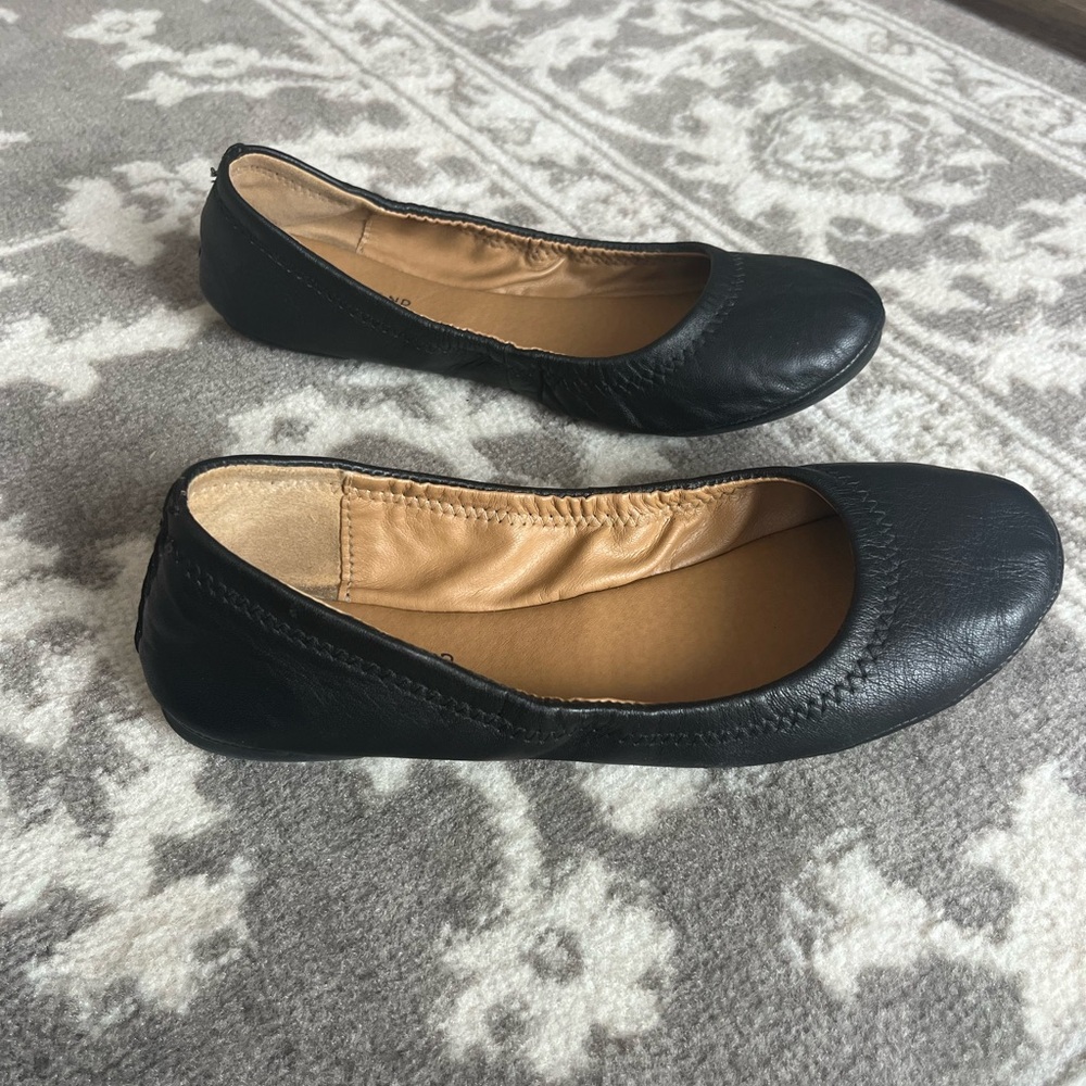 Lucky Brand Black Ballet Flats Size 7 
I also have another listing for Size 7.5